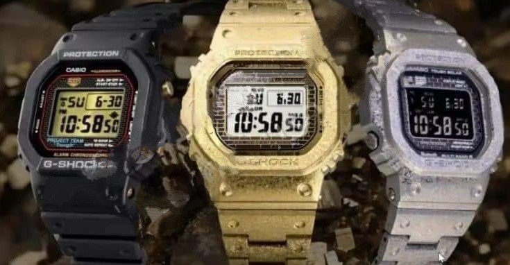 大本命！5月発売、G-SHOCK40周年記念「GMW-B5000PS-1」、「GMW-B5000PG