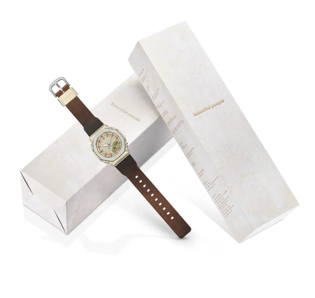 時計 G-SHOCK beautiful people GM-S2110BP-5AJR 完売必至！「beautiful people」とのコラボG-SHOCKが発表！コンパクト