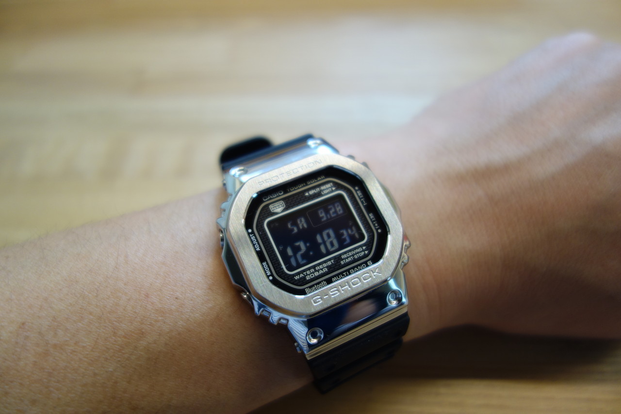 G-SHOCK　GMW-B5000-1JF Bluetoothモデル