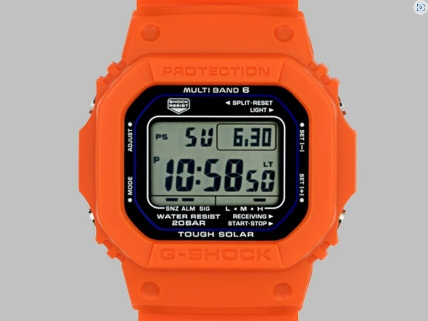 NASA × G-SHOCK 最新モデル発表！鮮やかなオレンジカラーの