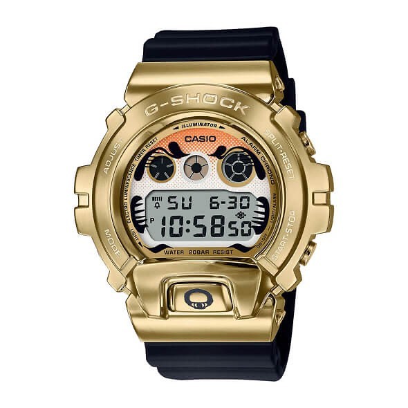 極美品 G-SHOCK DW-6900GDA-9JR 金だるま カシオ 第2弾だるまG-SHOCK、9月発売！ゴールドを纏った「GM-6900」と「DW