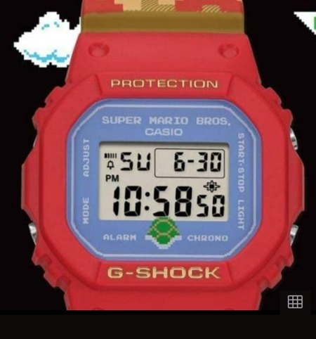 即決OK G-SHOCK スーパーマリオブロス DW-5600SMB-4JR ⑤