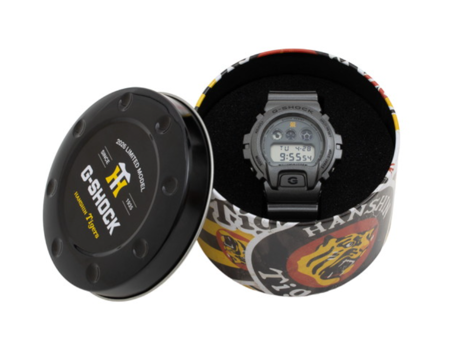 阪神タイガース × G-SHOCK】新作”TIGERS G-SHOCK 2026 DW-6900HT26-8JR