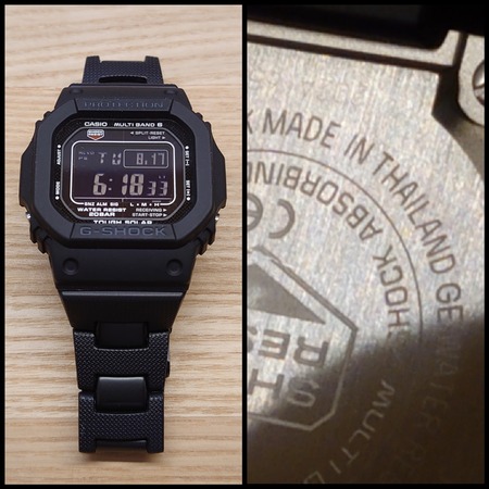 日本限定発売の「GW-M5610UBC-1JF」はタイ製。 : great G-SHOCK 日本限定発売の「GW-M5610UBC-1JF」はタイ製。 : great G-SHOCK