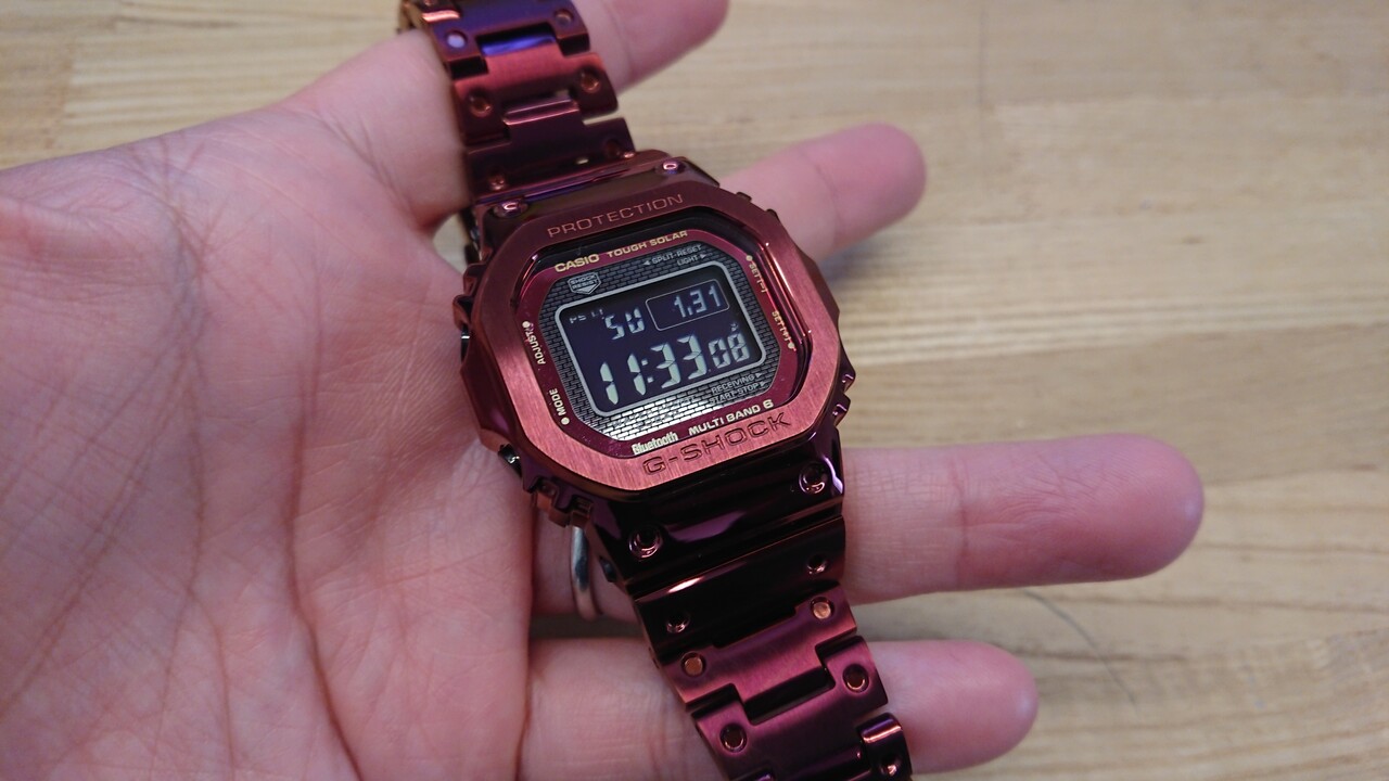 本気レビュー「GMW-B5000RD-4JF」 : great G-SHOCK world