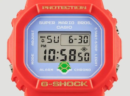 G-SHOCK スーパーマリオコラボレーションモデルDW-5600SMB-4JR