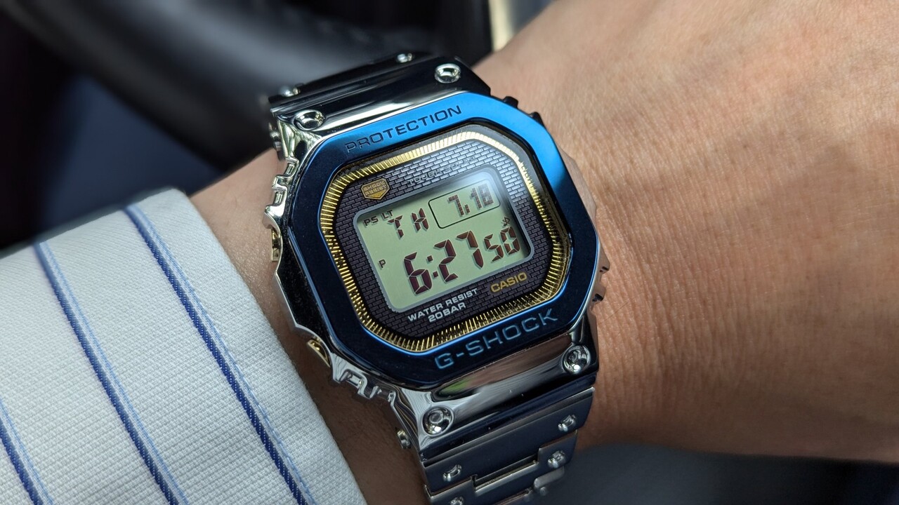 最終価格　G-SHOCK GMW-B5000SS-2JR CASIO WATCH G-SHOCK 50TH ANNIVERSARY FULL METAL 5000 SERIES