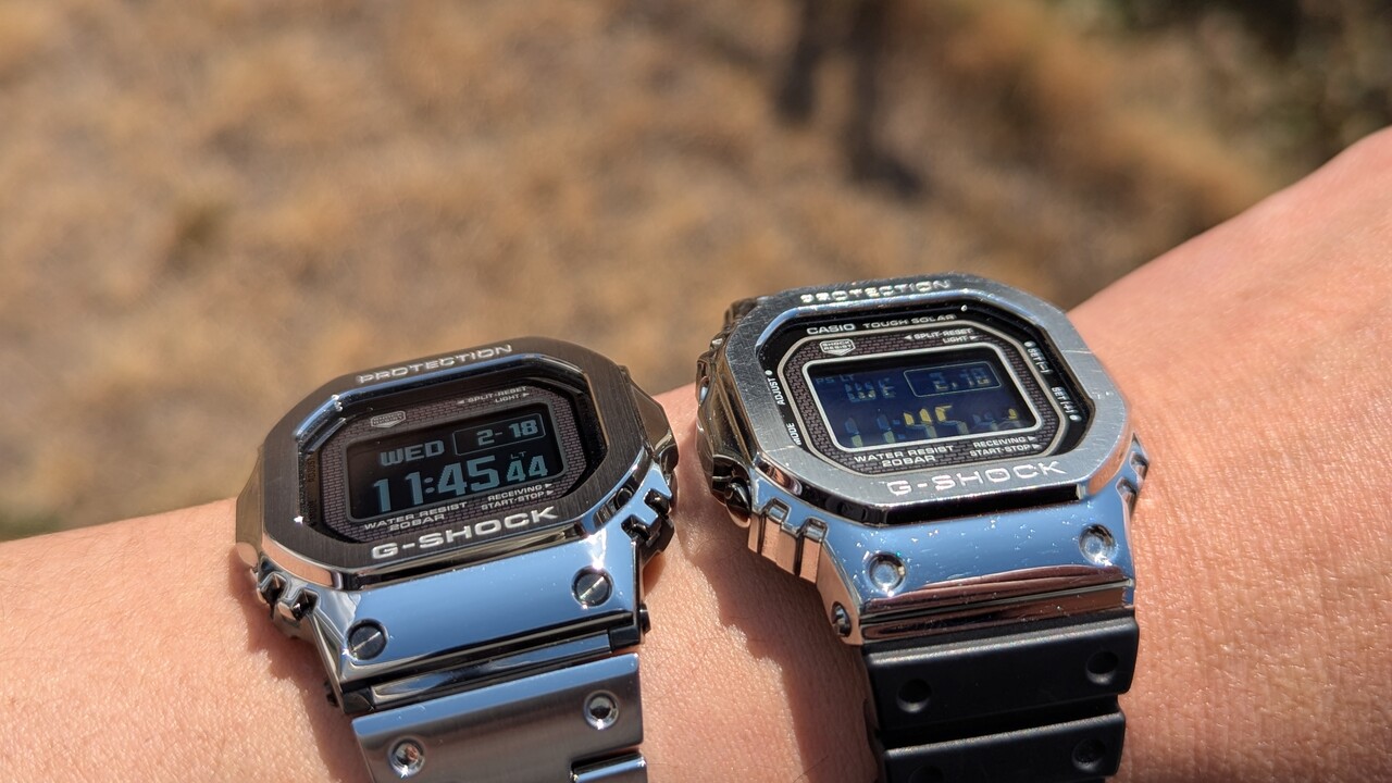GMW-BZ5000」と「GMW-B5000」の見え方比較。【屋外編】 : great G