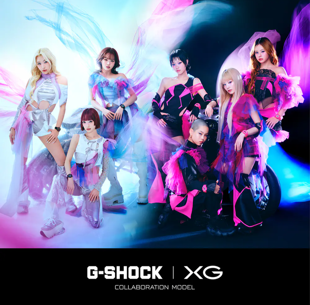 XG × G-SHOCK”コラボモデルの抽選申し込みは本日から6月2日(火) 正午