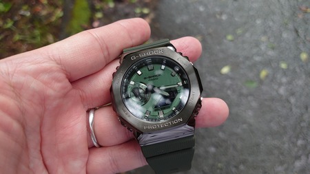 G-SHOCK GM-2100B-3AJF メタルカシオーク Green 3個