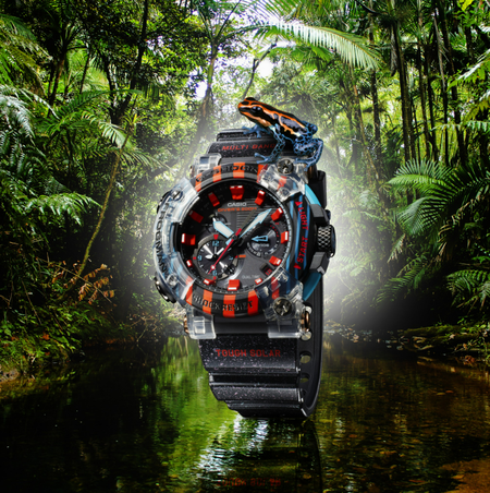 J*♡様 G-SHOCK ヤドクガエル フロッグマン GWF-A1000 FROGMAN30th ヤドクガエルフロッグマン「GWF-A1000APF-1A」がアフリカ