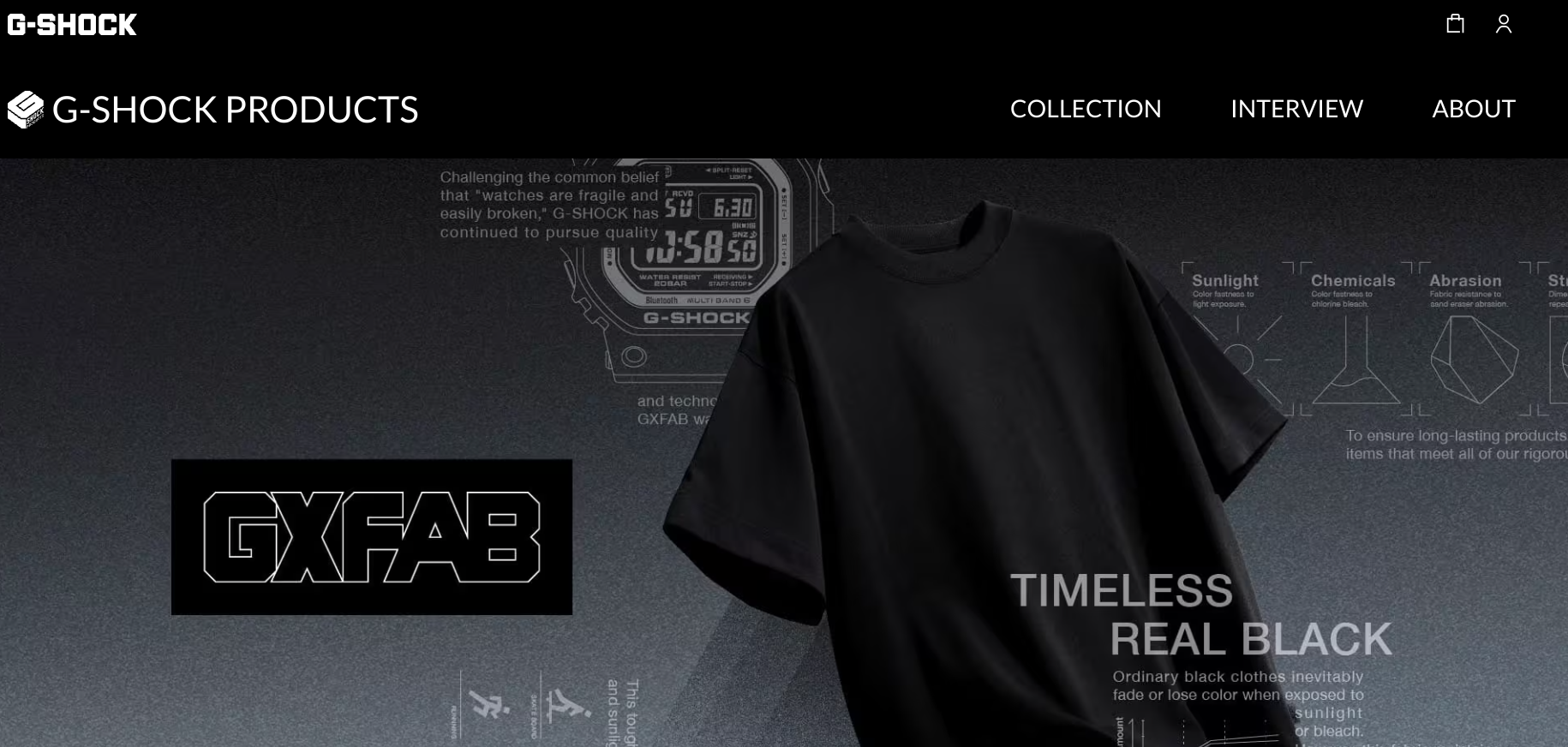 発売後数時間で完売！G-SHOCKブランドのTシャツ『GXFAB』。再販