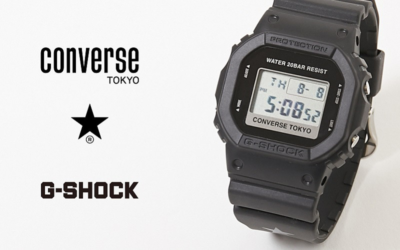 G-SHOCK Gショック　DW-5600VT コンバース　コラボ　黒