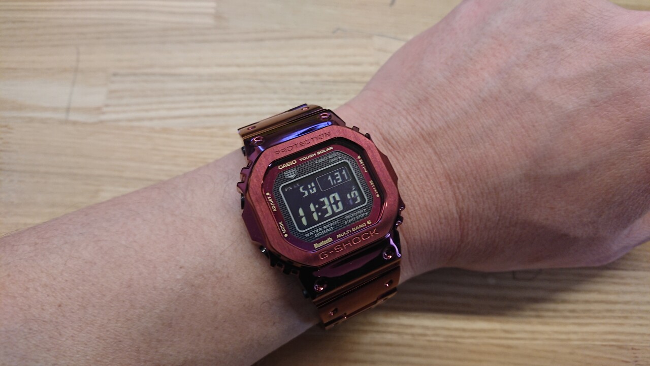 【新品未使用】CASIO G-SHOCK GMW-B5000RD-4JF