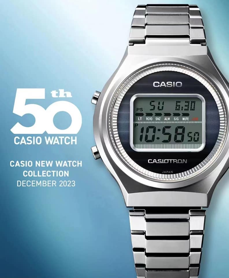 世界限定4,000本!カシオウォッチ50周年記念 復刻カシオトロン 世界限定4,000本!カシオウォッチ50周年記念 復刻カシオトロン