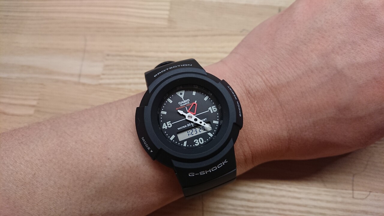 本気レビュー Aw 500e 1ejf Great G Shock World