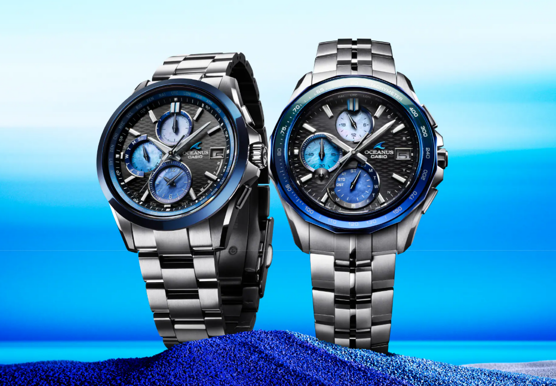 ≪oceanus≫阿波藍で魅せる限定オシアナスが登場！ : great G-SHOCK world