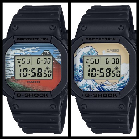 浮世絵G-SHOCK!葛飾北斎!予約解禁。鮮やかに”富嶽三十六景 浮世絵G-SHOCK!葛飾北斎!予約解禁。鮮やかに”富嶽三十六景