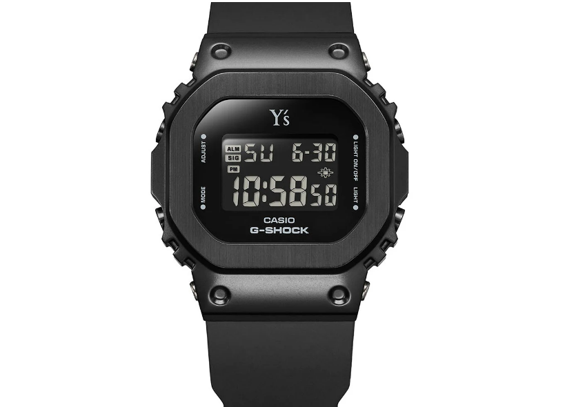 Y's ワイズ ヨウジヤマモト G-SHOCK GM-S5600YS-1JR Casio G-SHOCK x Y`s GM-S5600YS-1 - Yohji Yamamoto - 4K - YouTube