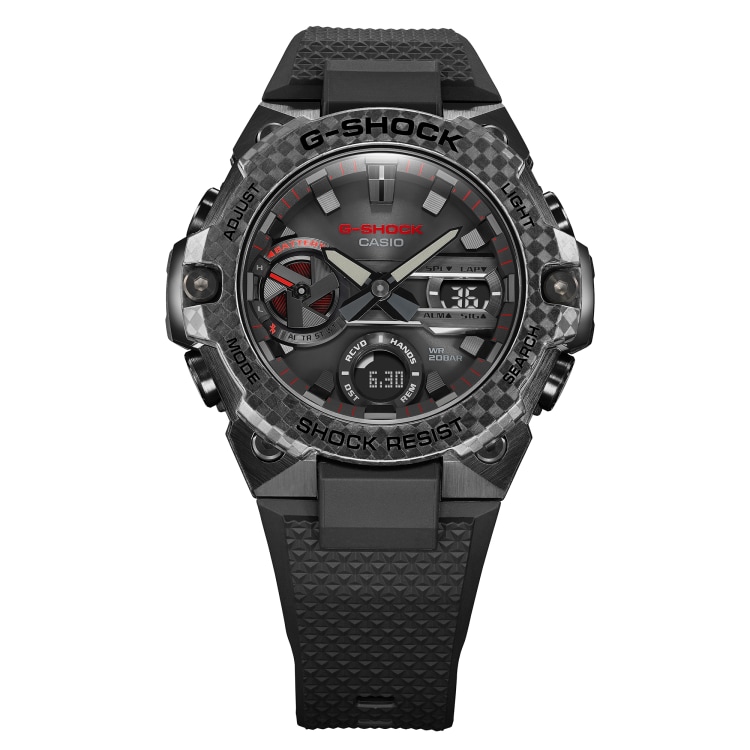 G-SHOCK GST-B100X カーボンベゼル 大人なgshock』 カシオ G-SHOCK G-STEEL カーボン エディション