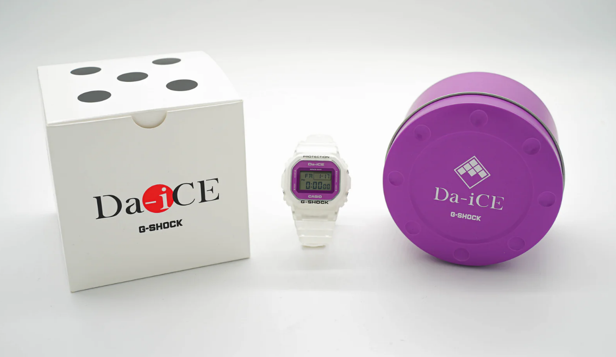 G-SHOCK × Da-iCE DW-5600、完全限定モデル！ベースはDW-5600。現在