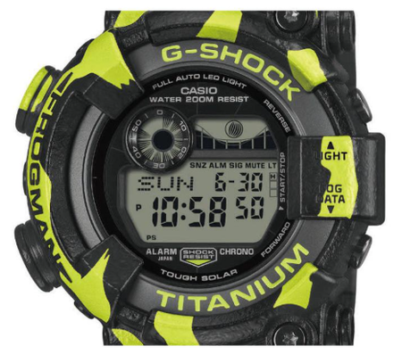 ヤドクガエルフロッグマンの第2弾「GW-8200TPF-1JR」は12/5発売！限定