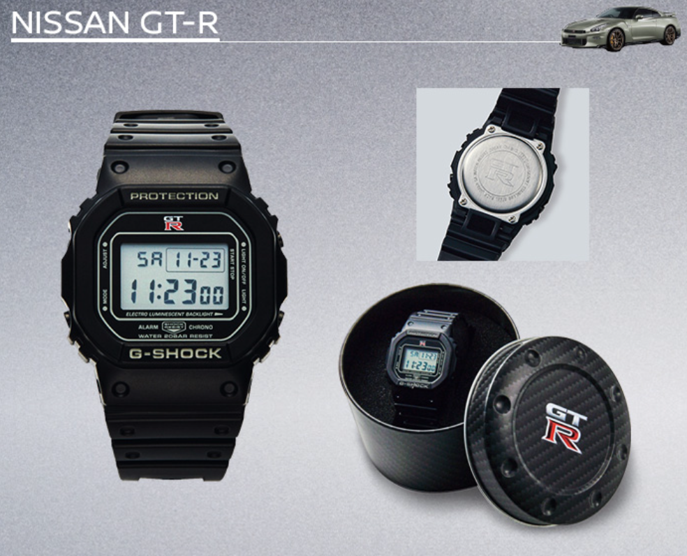 発売即完売!「NISSAN GT-R G-SHOCK」第6弾モデル、ベースは王道 発売即完売!「NISSAN GT-R G-SHOCK」第6弾モデル、ベースは王道