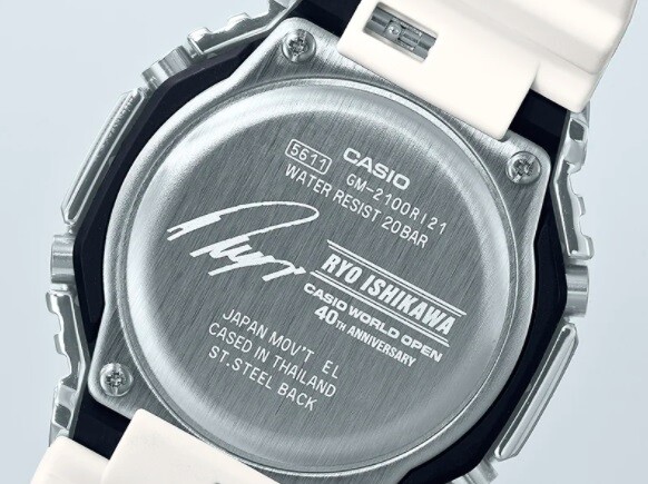 本日発売！石川遼シグネチャーモデル「GM-2100RI21-7AJR」。ラウンドで