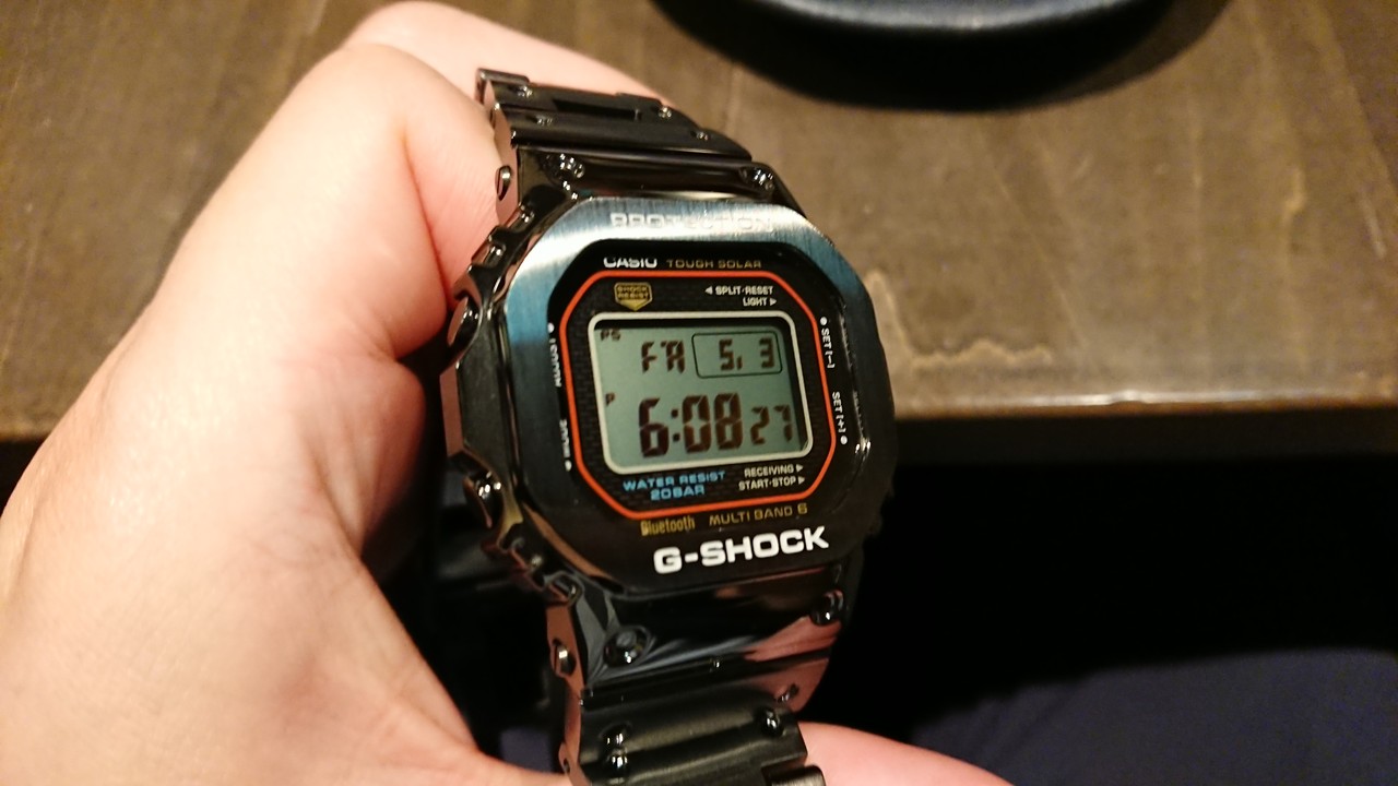 【色: ブラック/シルバー】[カシオ] 腕時計 ジーショック 【国内正規品】メタ