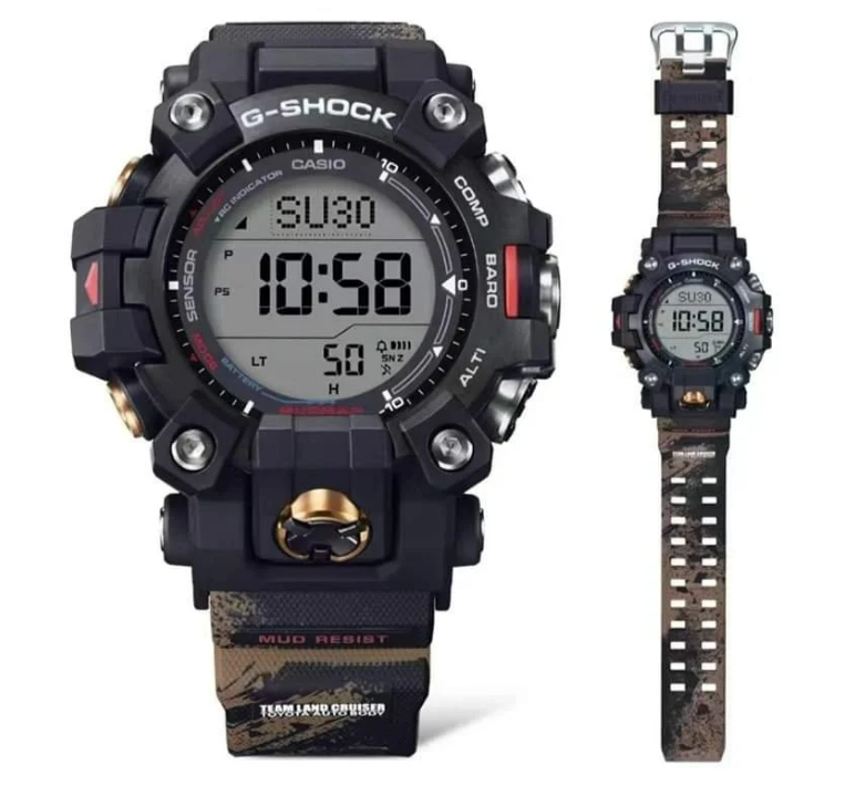 トヨタランドクルーザーコラボG-SHOCK マッドマン「GW-9500TLC」確認