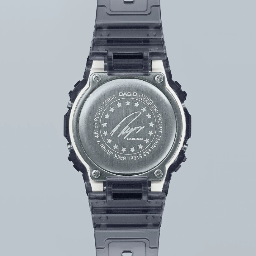 新品限定G-SHOCK DW-5600RI22-1JR 石川遼シグネチャーモデル CASIO G-SHOCK DW-5600RI22-1JR 石川遼 タイアップモデル 限定品