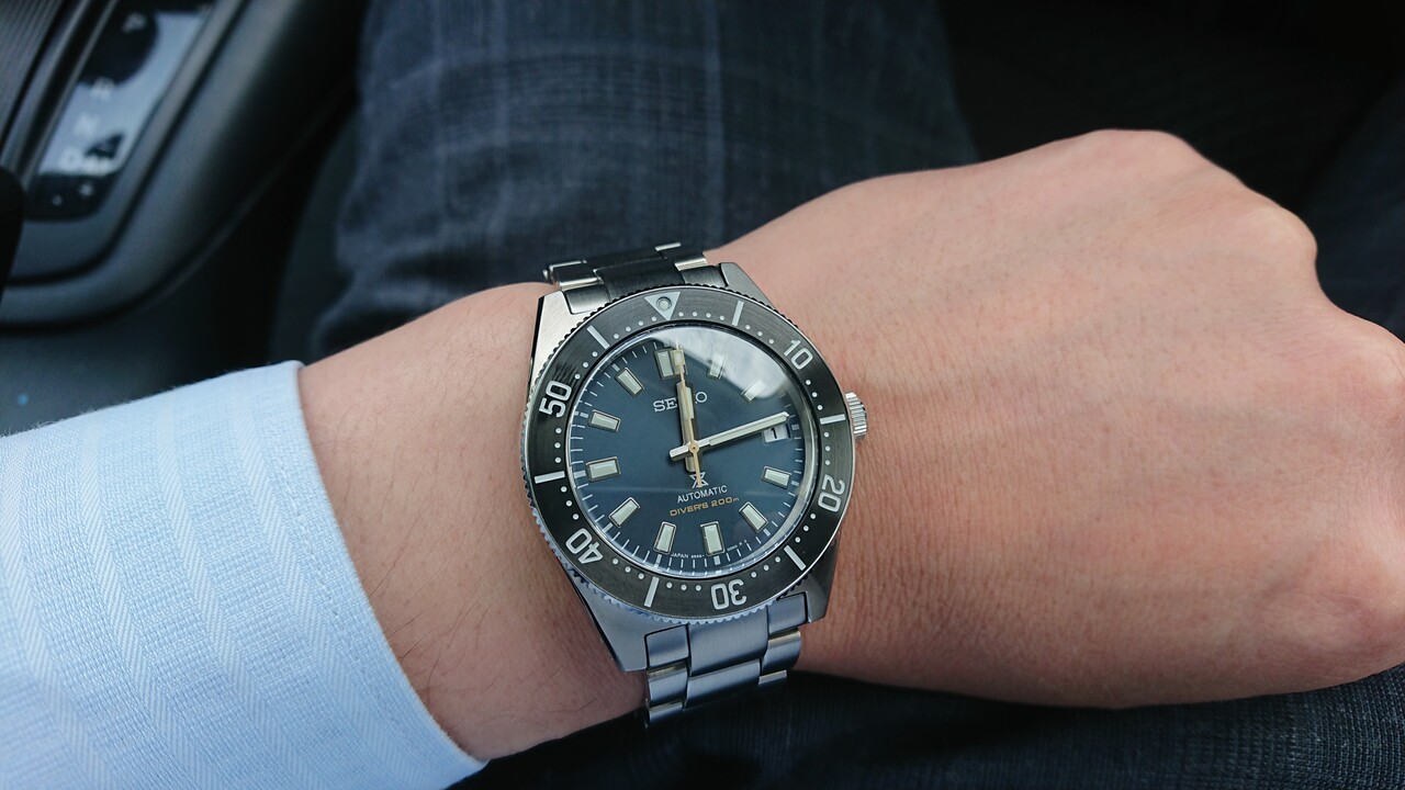 【ギャラ有】SEIKO　セイコー　プロスペックス　SBDC101　自動巻き　デイト　ダイバー　SS　グレー　メンズ　腕時計松前R56号店
