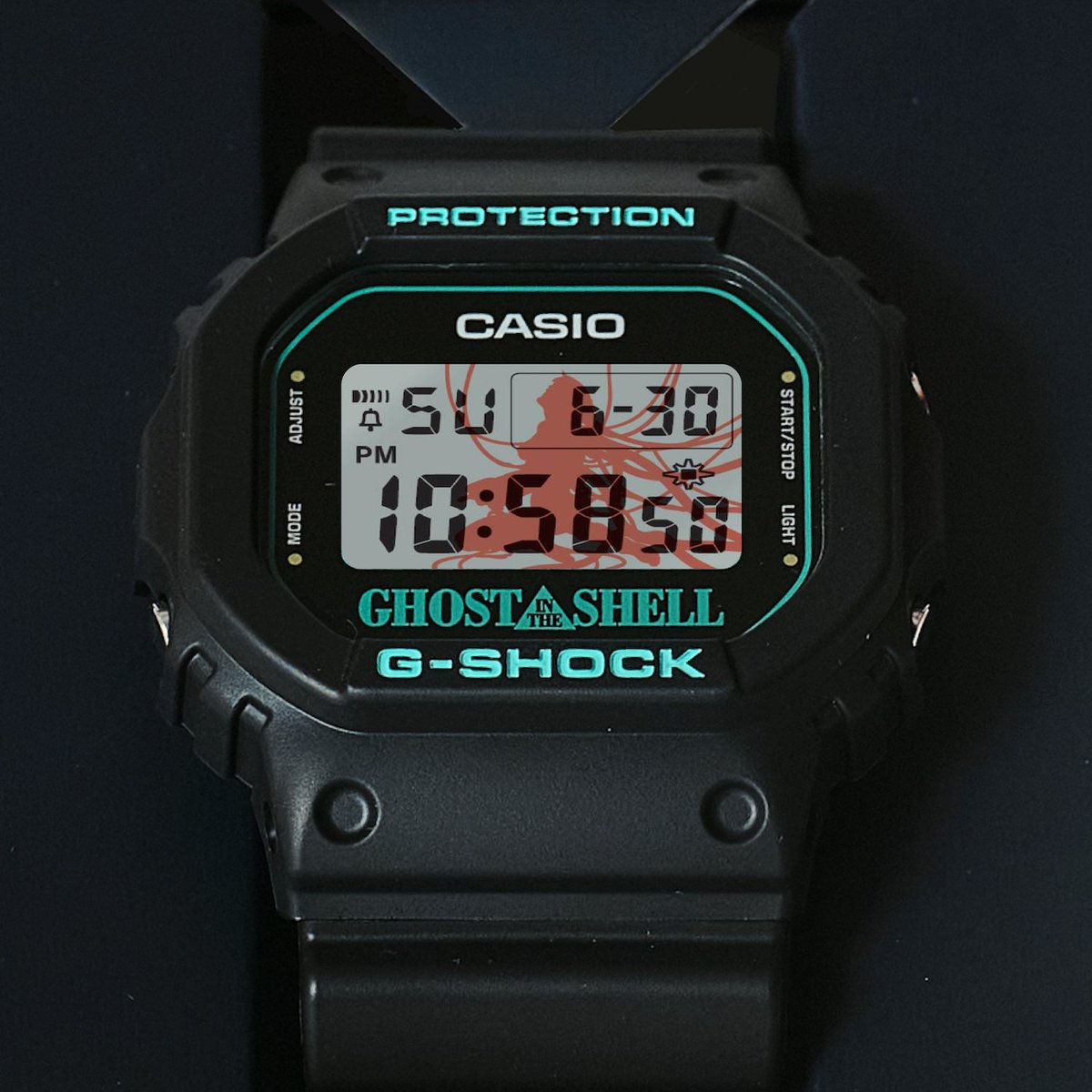 攻殻機動隊　GHOST IN THE SHELL G-SHOCK GHOST IN THE SHELL 攻殻機動隊』コラボG-SHOCK発表！あの草薙少佐が