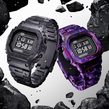 【生産終了】G-SHOCK GCW-B5000UN-1JR フルカーボンモデル 40周年記念フルカーボンスクエア「GCW-B5000UN」の割引販売が