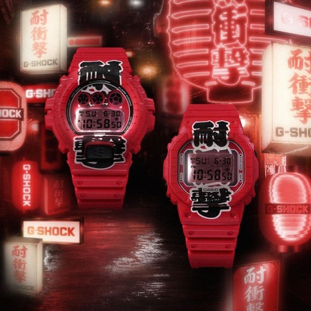 噂の”赤ちょうちん”G-SHOCKが正式登場！既に在庫僅かか。「耐衝撃」の