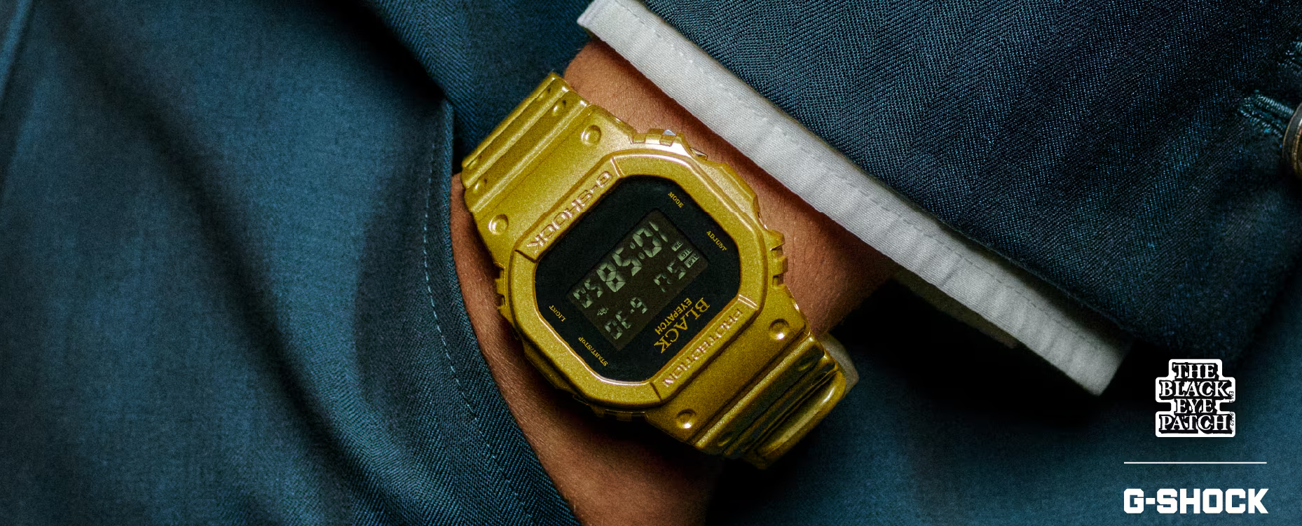 コラボG-SHOCK】BlackEyePatch コラボ最新モデル「DW-5600BEP-9JR