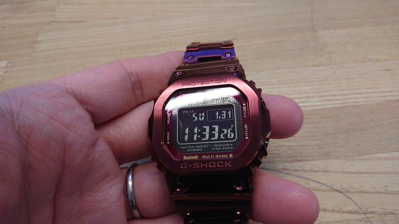 本気レビュー「GMW-B5000RD-4JF」 : great G-SHOCK world 本気レビュー「GMW-B5000RD-4JF」 : great G-SHOCK world