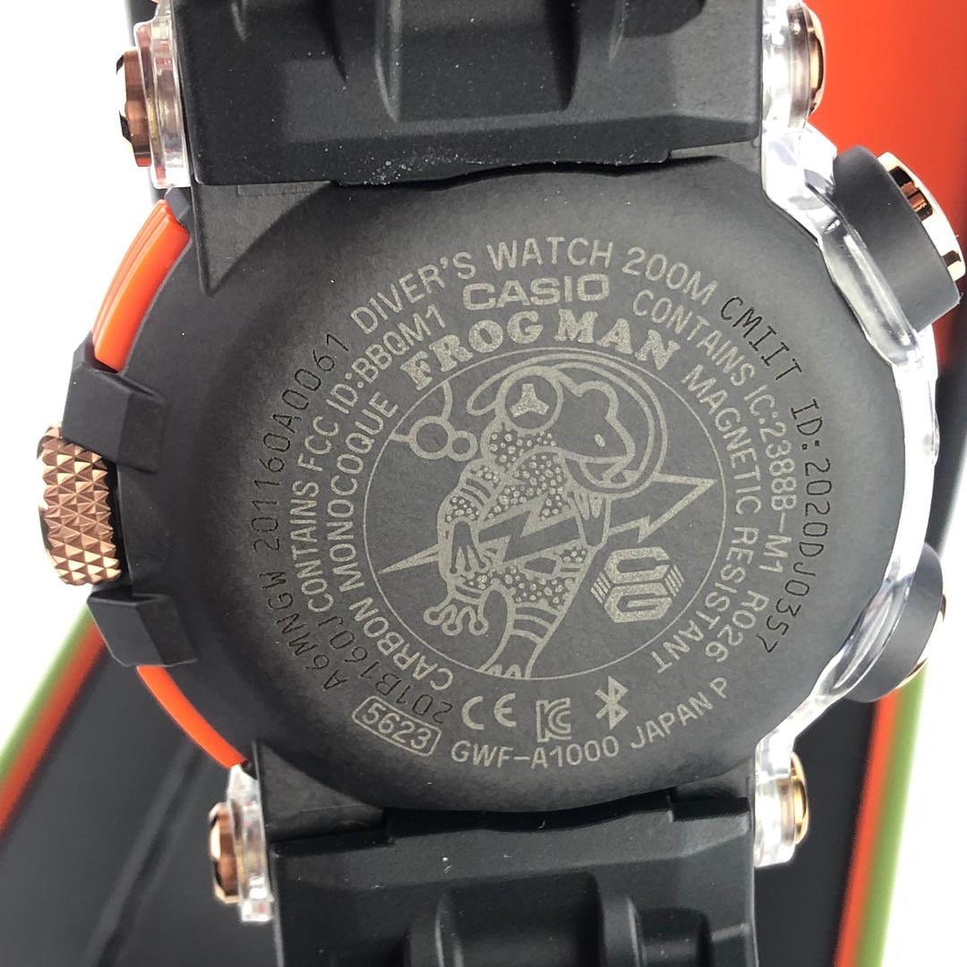 レインボーフロッグマン、GWF-A1000BRTは限定2000個!マレーシア レインボーフロッグマン、GWF-A1000BRTは限定2000個!マレーシア