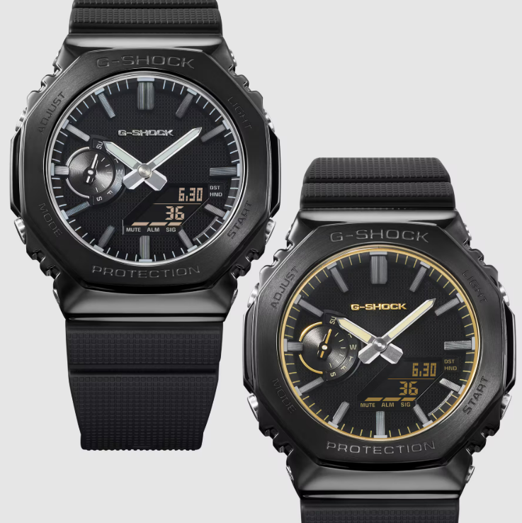 G-SHOCKGM-2100-1AJFカシオークメタルカバー シルバー×ブラック メタルカシオーク】ラグジュアリーな「GM-2100LXB-1AJF」が品薄状態
