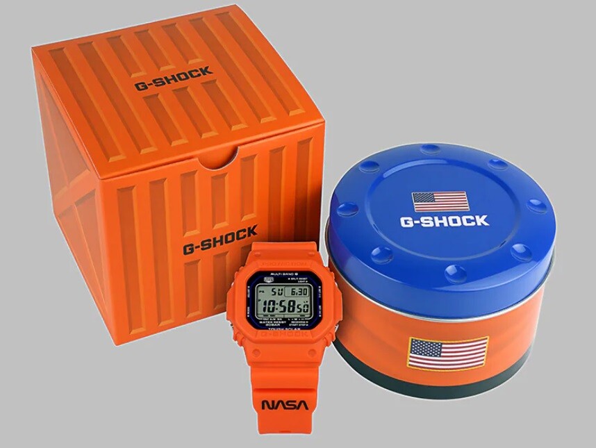 NASA × G-SHOCK 最新モデル発表!鮮やかなオレンジカラーの NASA × G-SHOCK 最新モデル発表!鮮やかなオレンジカラーの