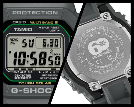 発売解禁30分で完売した奥田民生氏還暦記念コラボG-SHOCK「OT