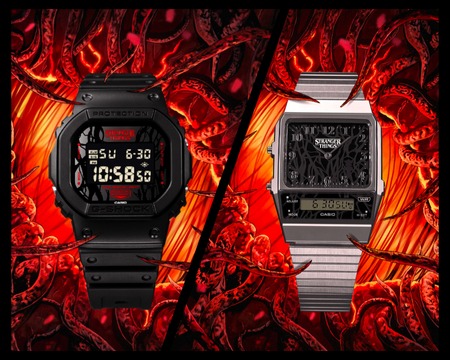 ストレンジャー・シングス”コラボG-SHOCK「DW-5600STT-1JR」発表