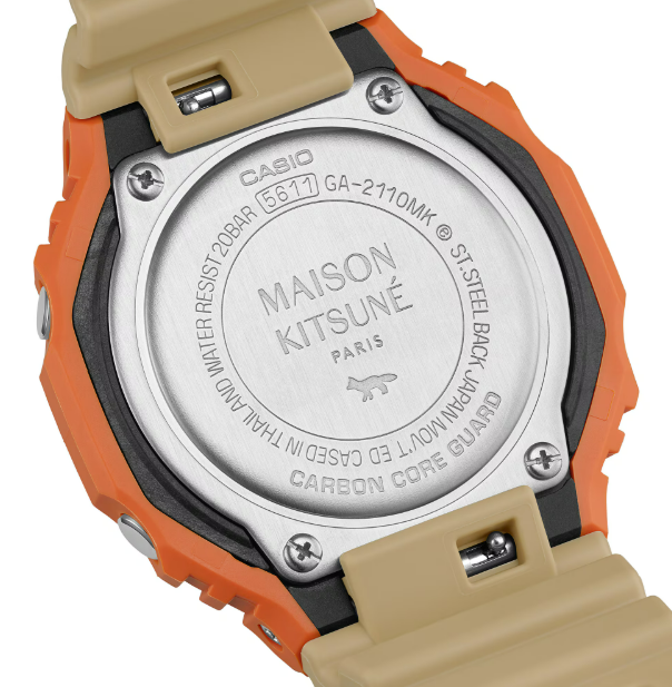 Maison Kitsune × G-SHOCK”正式発表！パリのオスマン建築から