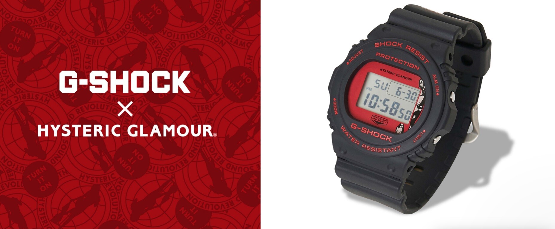 G-SHOCK × HYSTERIC GLAMOUR