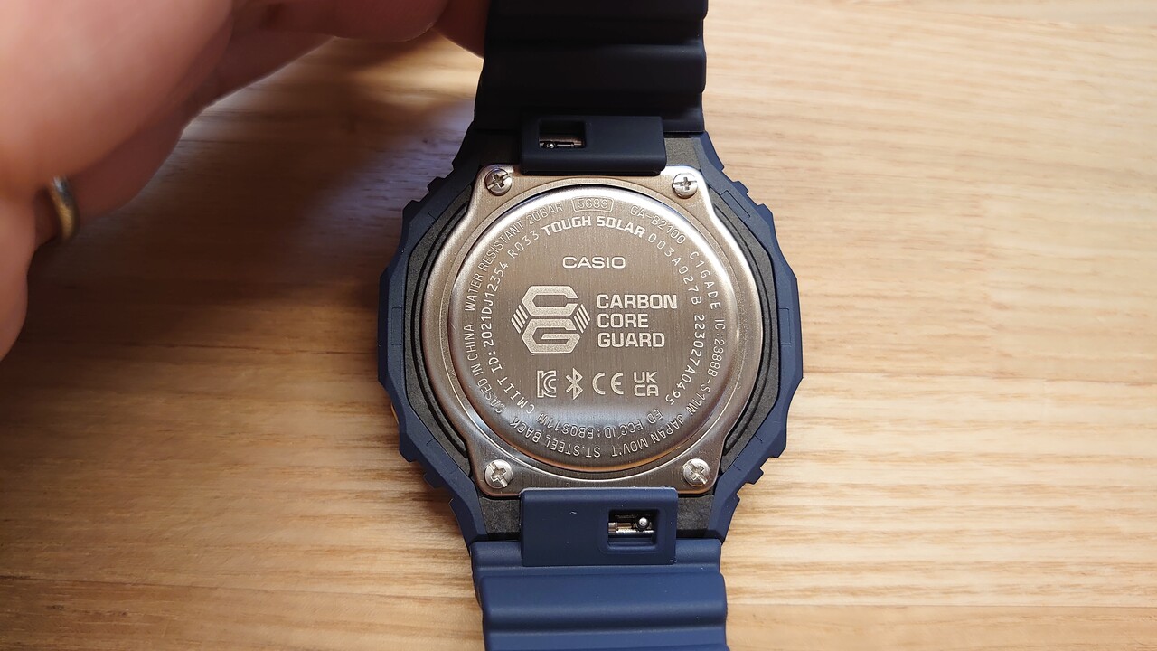 CASIO G-SHOCK GA-B2100 2AJF ブルー 中古品 5689 【公式通販】