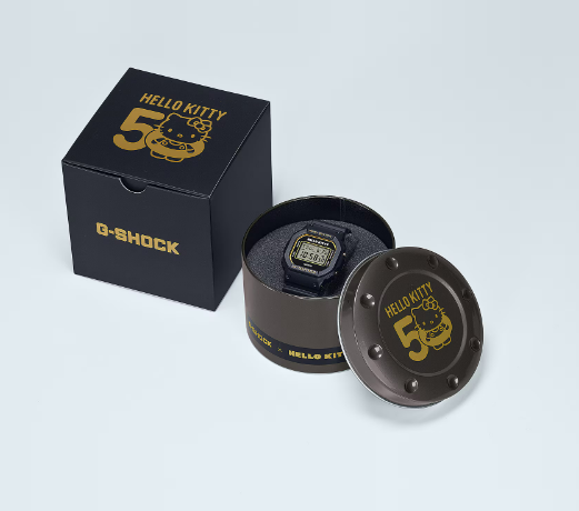 ハローキティ」50周年×カシオ時計事業50周年コラボG-SHOCK「DW ハローキティ」50周年×カシオ時計事業50周年コラボG-SHOCK「DW