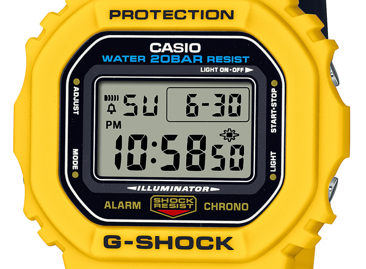 G-SHOCK DW-5600 復刻版 明日発売！5600シリーズ初期モデルの復刻！「DWE-5600R-9JR
