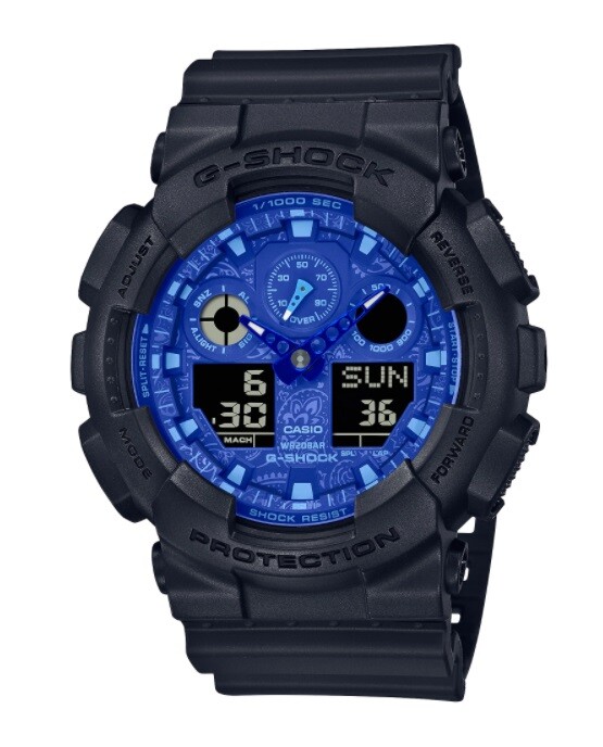 4月新モデルおさらい、その2!人気モデルの文字盤に青いペイズリー柄を 4月新モデルおさらい、その2!人気モデルの文字盤に青いペイズリー柄を