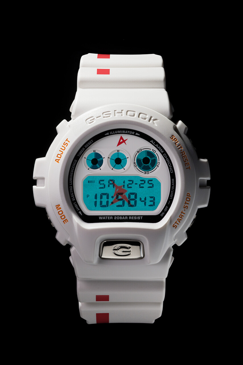 【新品未使用】ガンダムファンクラブ限定 G-SHOCK アムロ・レイモデル24時間1秒単位で計測