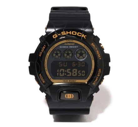希少 GSHOCK A BATHING APE Gショック アベイシングエイプ A BATHING APE X G-SHOCK 】GM-6900BAPE、公式オンラインで本日より